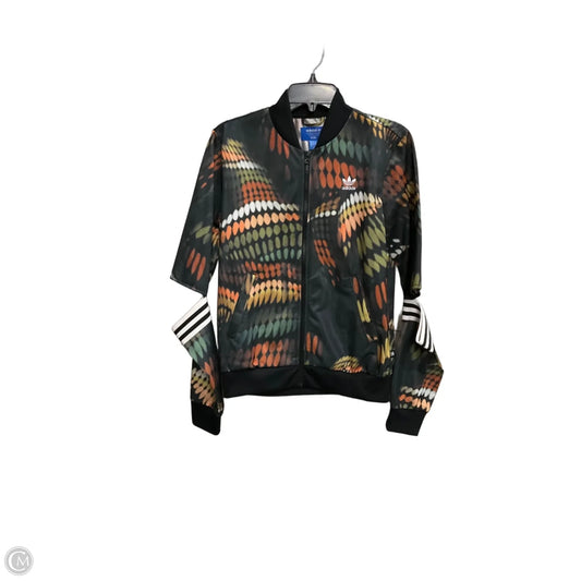 Athletic Jacket By Adidas In Multi-colored, Size: S