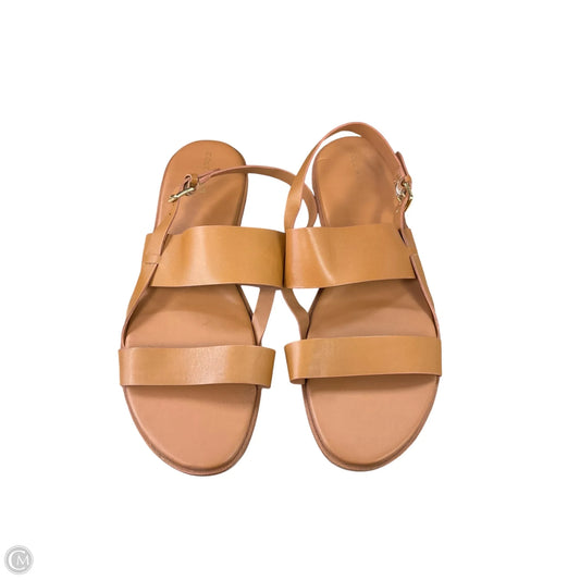 Sandals Flats By Cole-haan In Brown, Size: 10