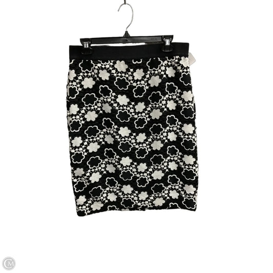 Skirt Midi By Ann Taylor In Black, Size: 10