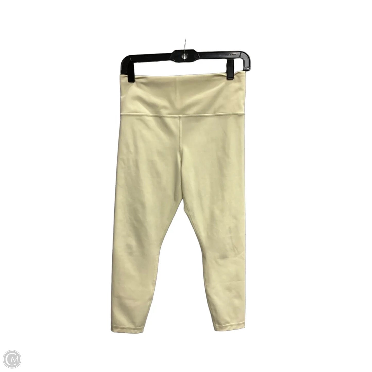 Athletic Leggings By Athleta In Yellow, Size: M