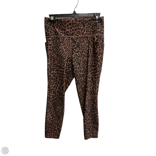 Athletic Leggings By Athleta In Animal Print, Size: M