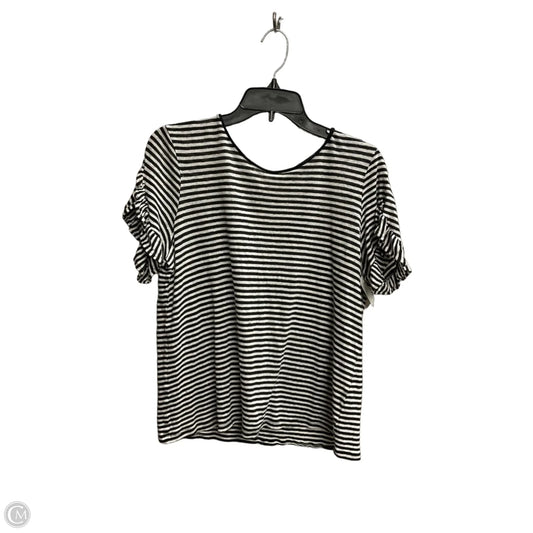 Top Short Sleeve By Vineyard Vines In Striped Pattern, Size: Xl