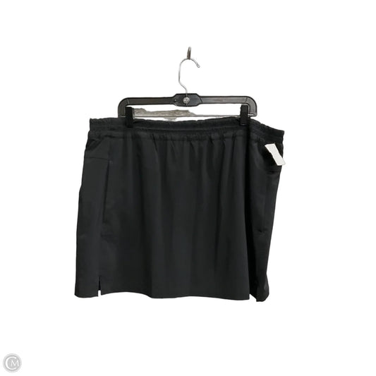 Athletic Skirt By Tommy Bahama In Black, Size: Xl