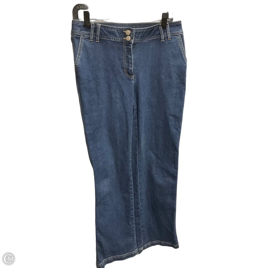 Jeans Boot Cut By Christopher And Banks In Blue Denim, Size: 6