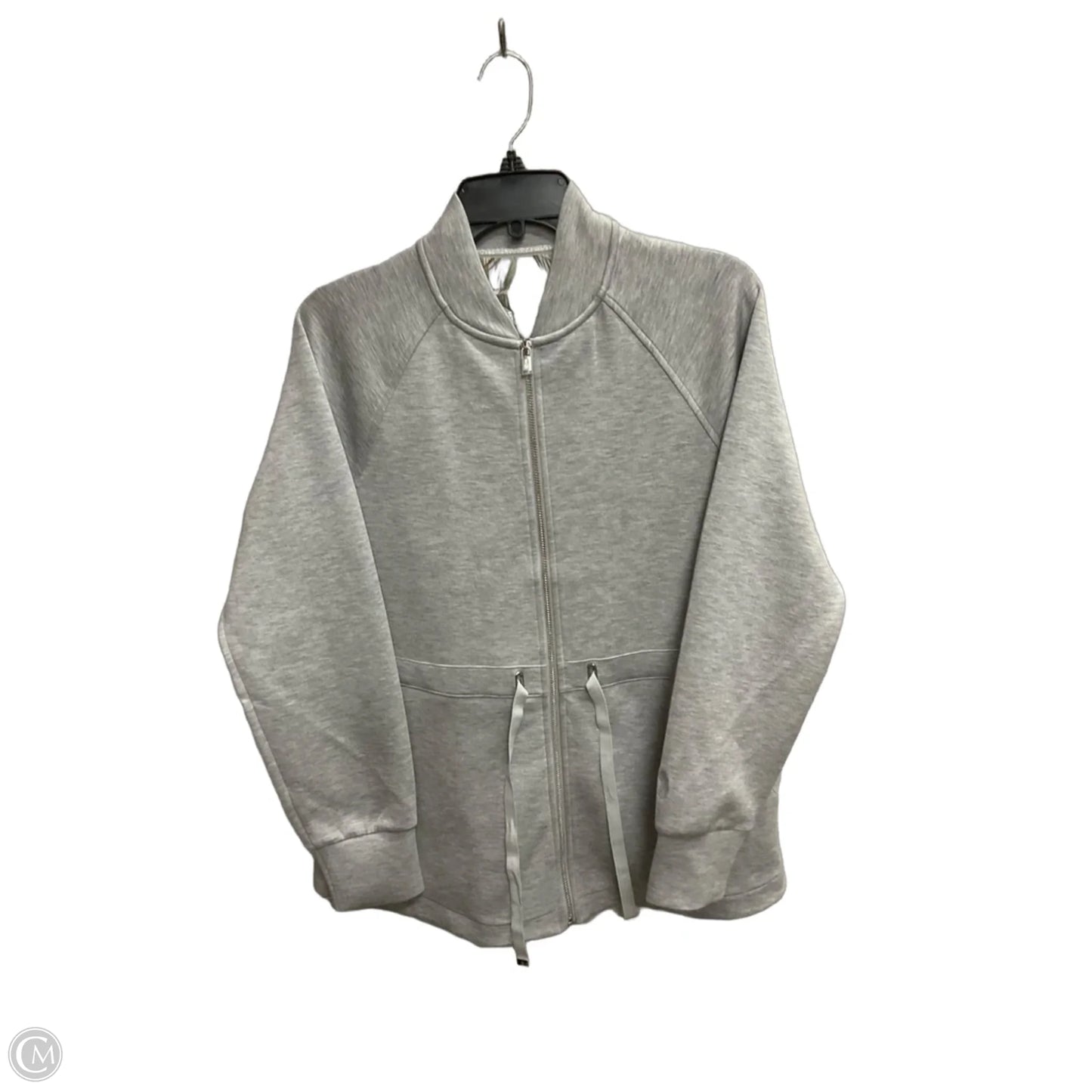 Athletic Jacket By Tommy Bahama In Grey, Size: S