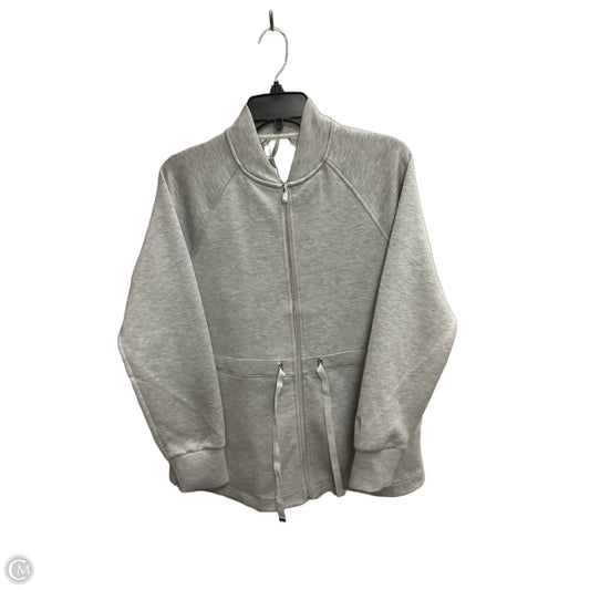Athletic Jacket By Tommy Bahama In Grey, Size: S