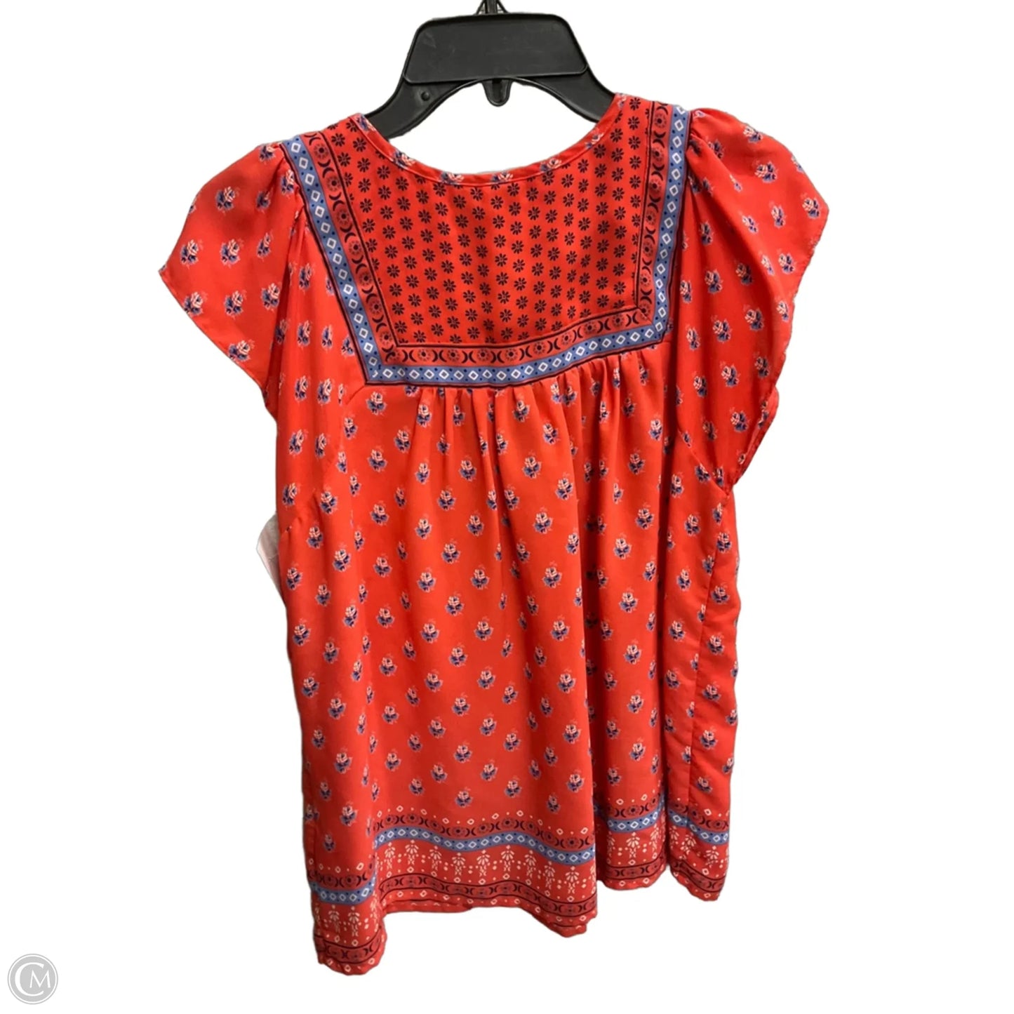 Top Short Sleeve By Gap In Red, Size: Xs