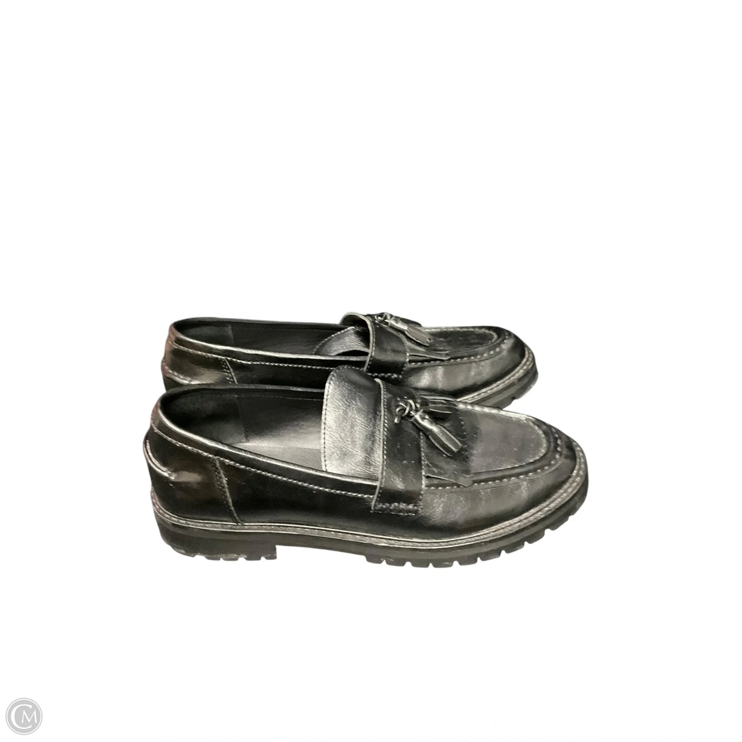 Sandals Flats By Clarks In Black, Size: 9.5
