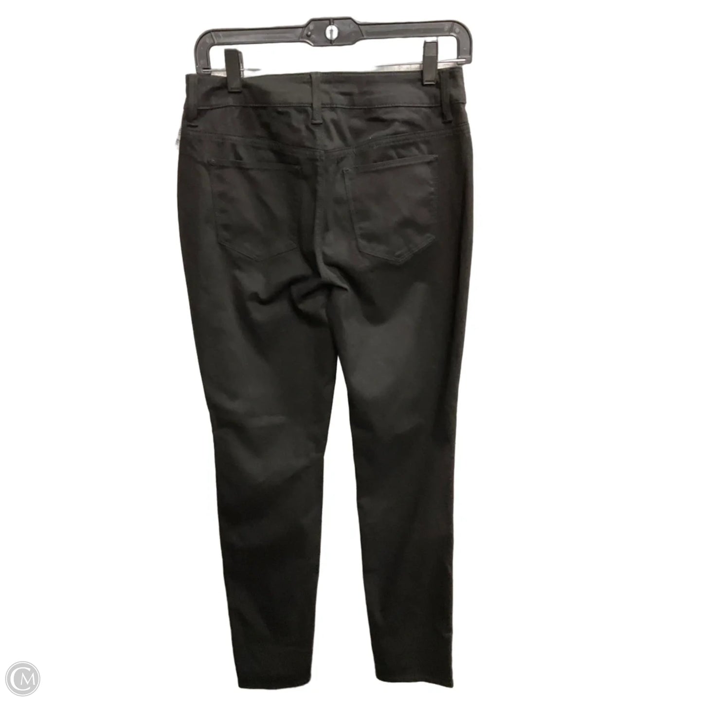 Jeans Skinny By Chicos In Black Denim, Size: 0