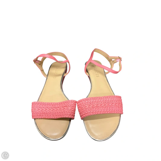 Sandals Flats By Talbots In Pink, Size: 7