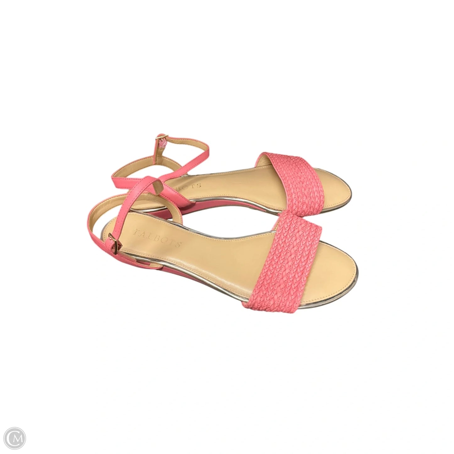 Sandals Flats By Talbots In Pink, Size: 7