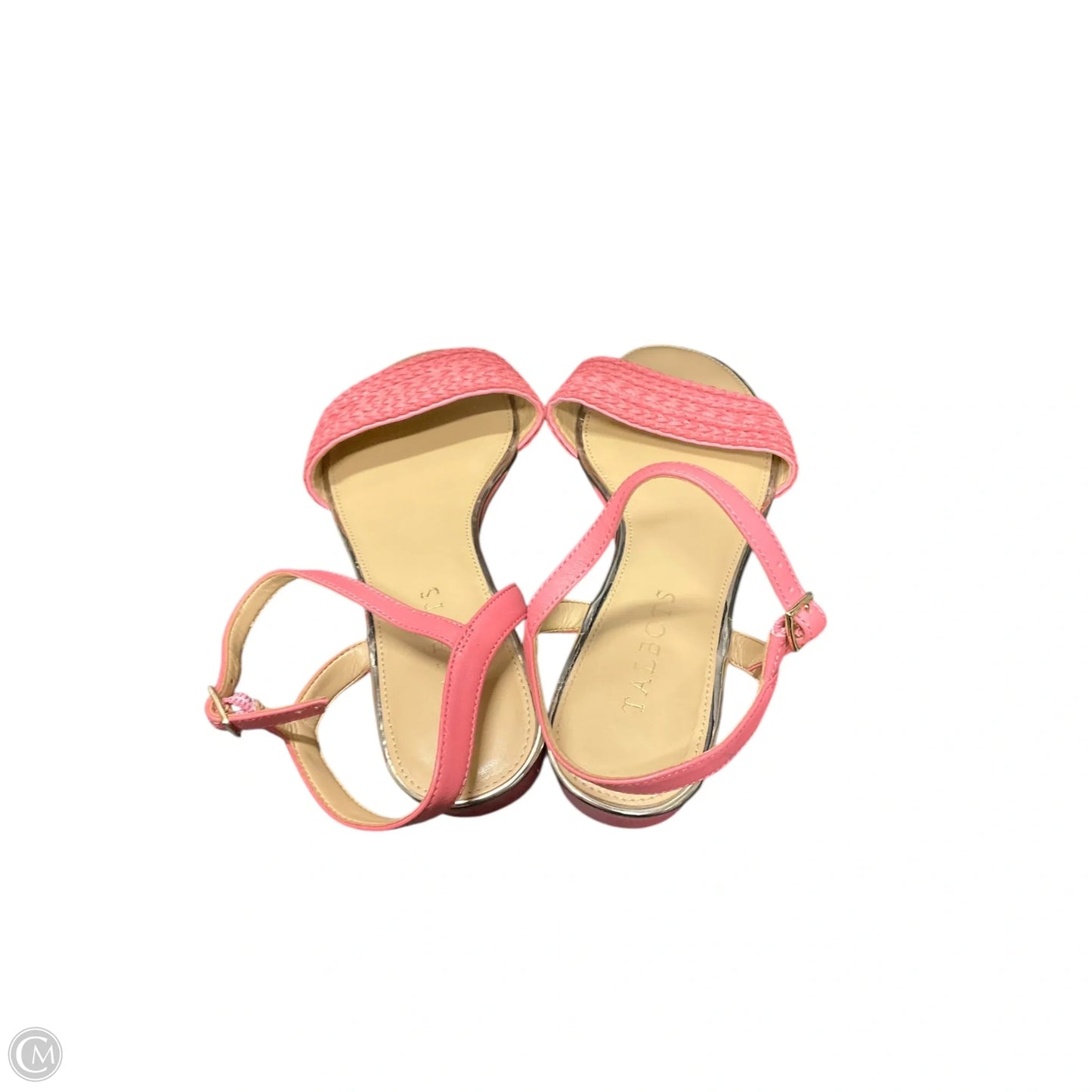 Sandals Flats By Talbots In Pink, Size: 7