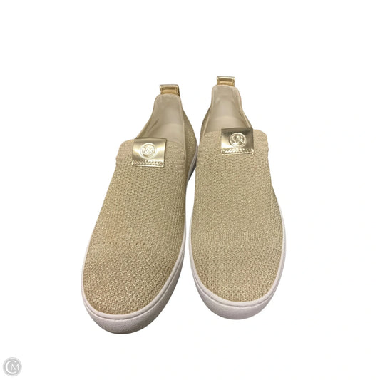 Shoes Flats By Michael By Michael Kors In Gold, Size: 7