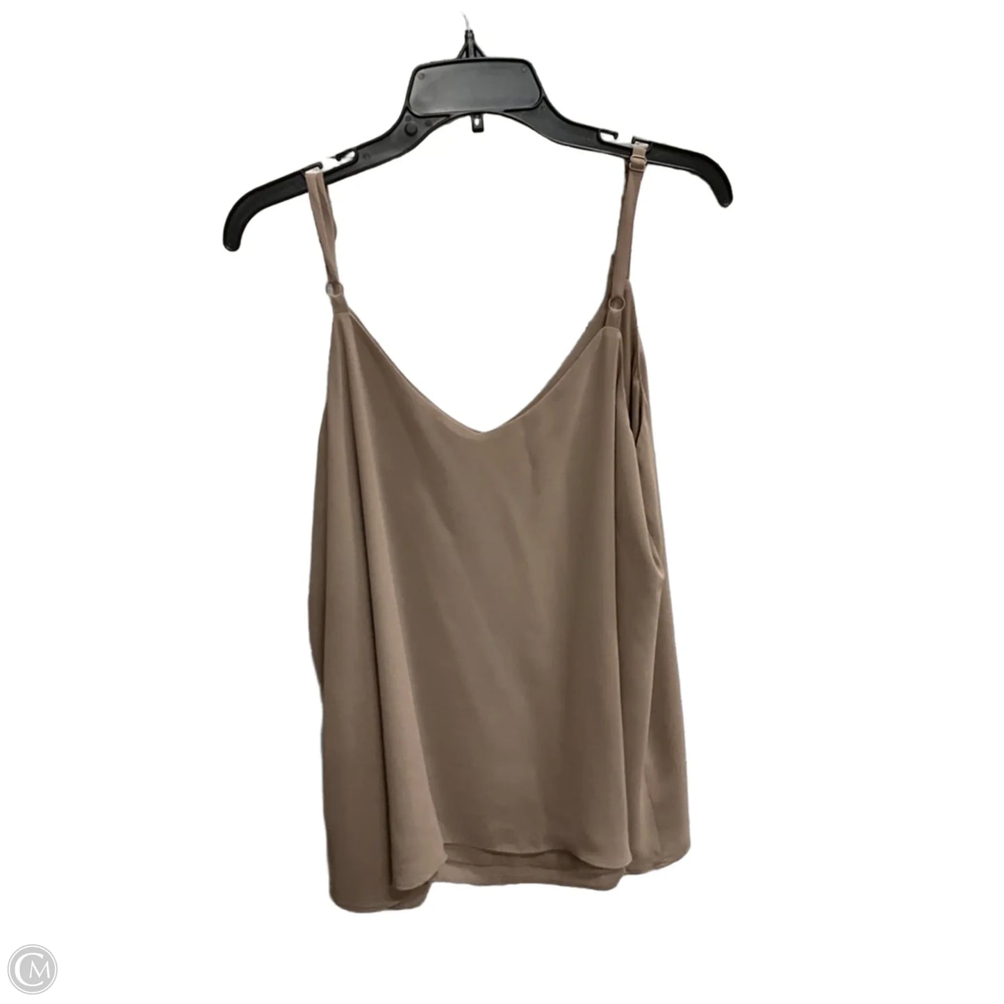 Top Sleeveless By Torrid In Taupe, Size: 1x