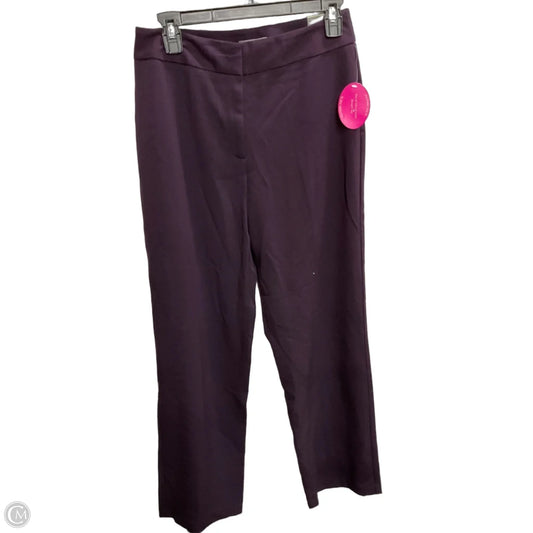 Pants Dress By Investments In Purple, Size: 4