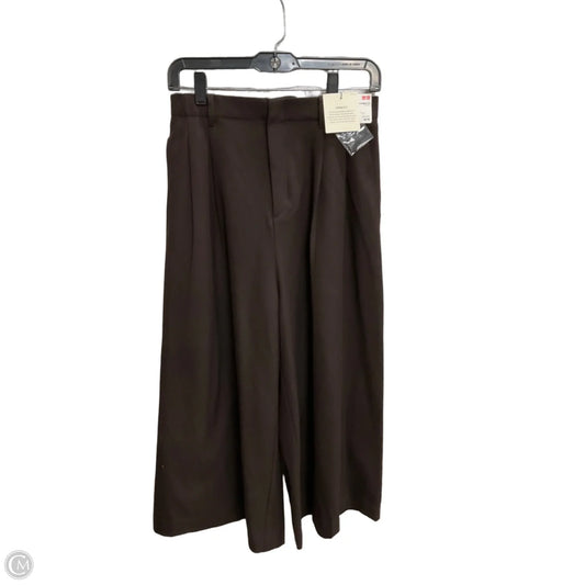 Pants Cropped By Uniqlo In Brown, Size: S