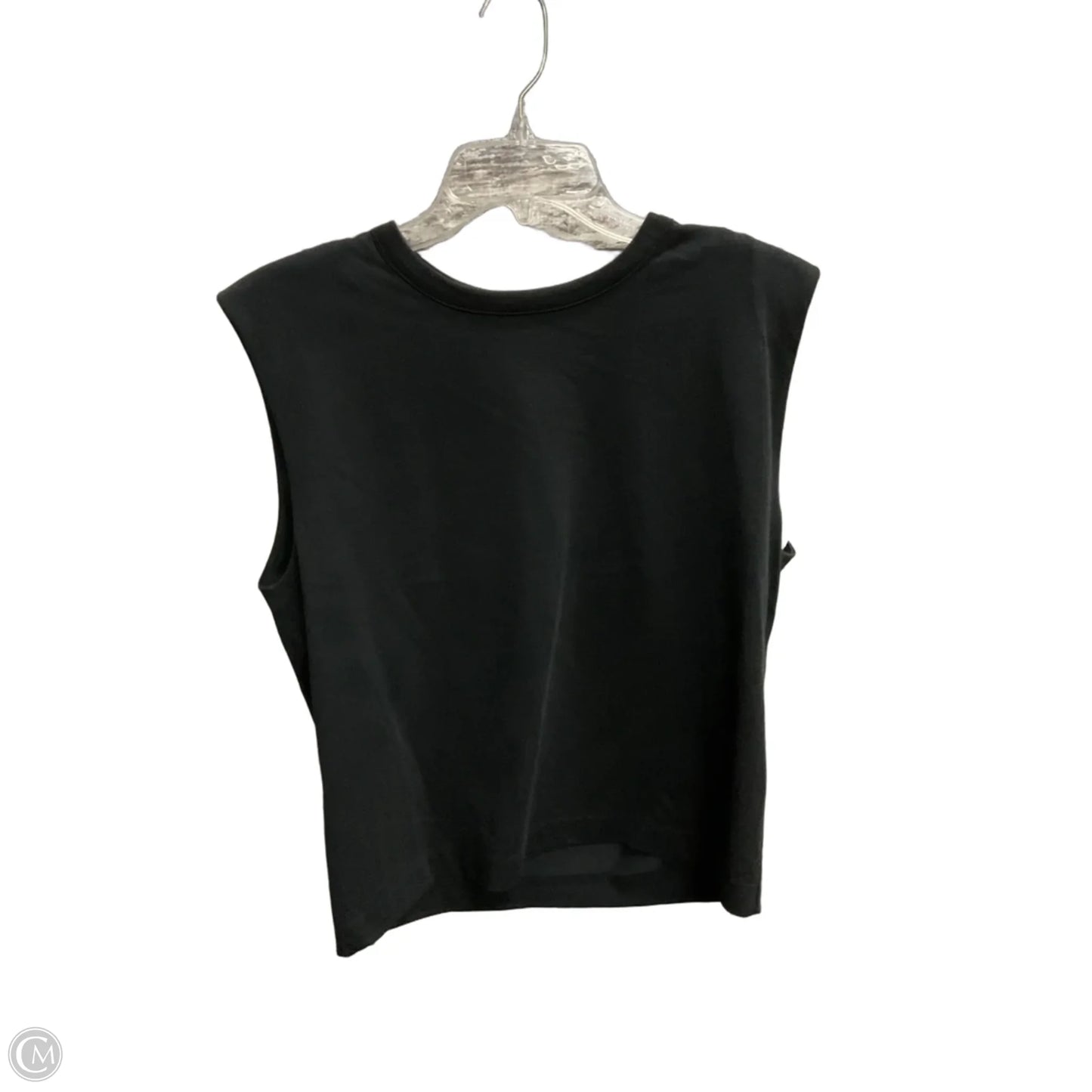 Top Short Sleeve Basic By Madewell In Black, Size: S