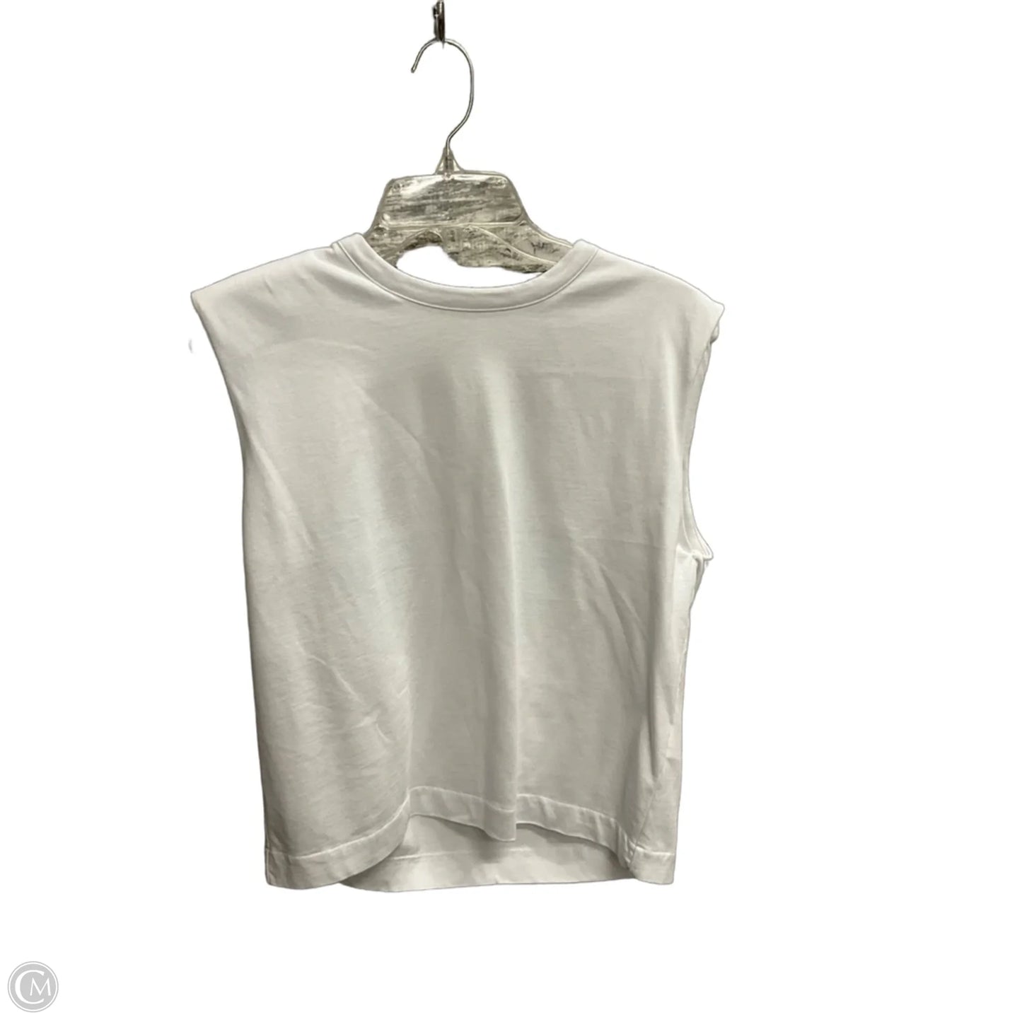 Top Short Sleeve Basic By Madewell In White, Size: S