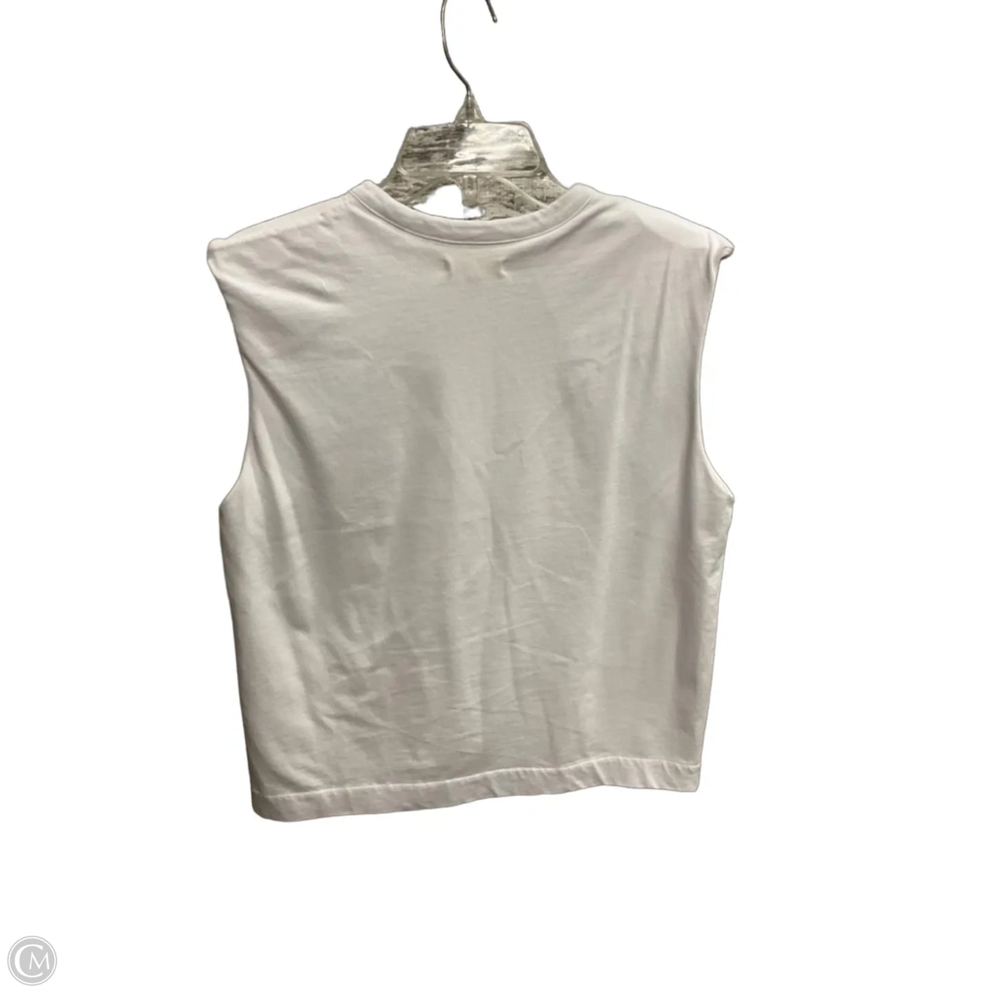 Top Short Sleeve Basic By Madewell In White, Size: S