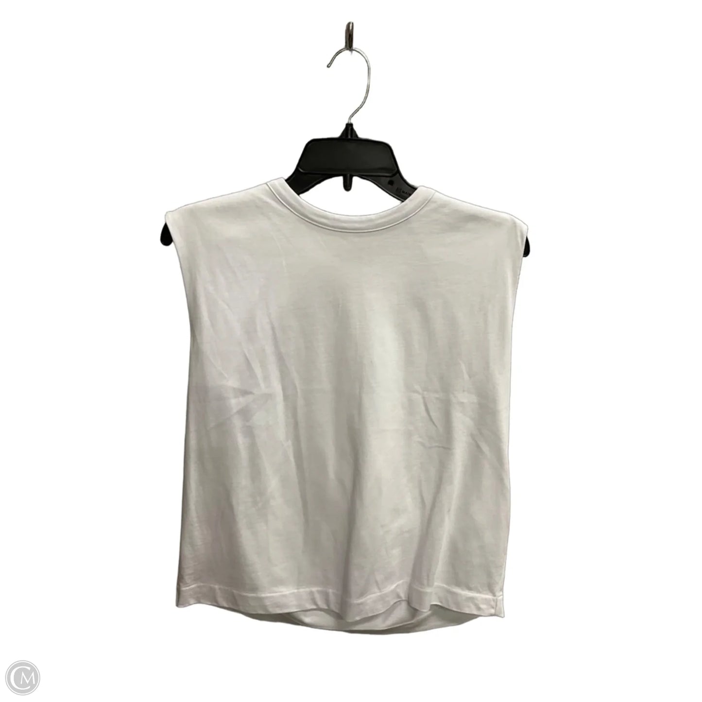 Top Short Sleeve Basic By Madewell In White, Size: S