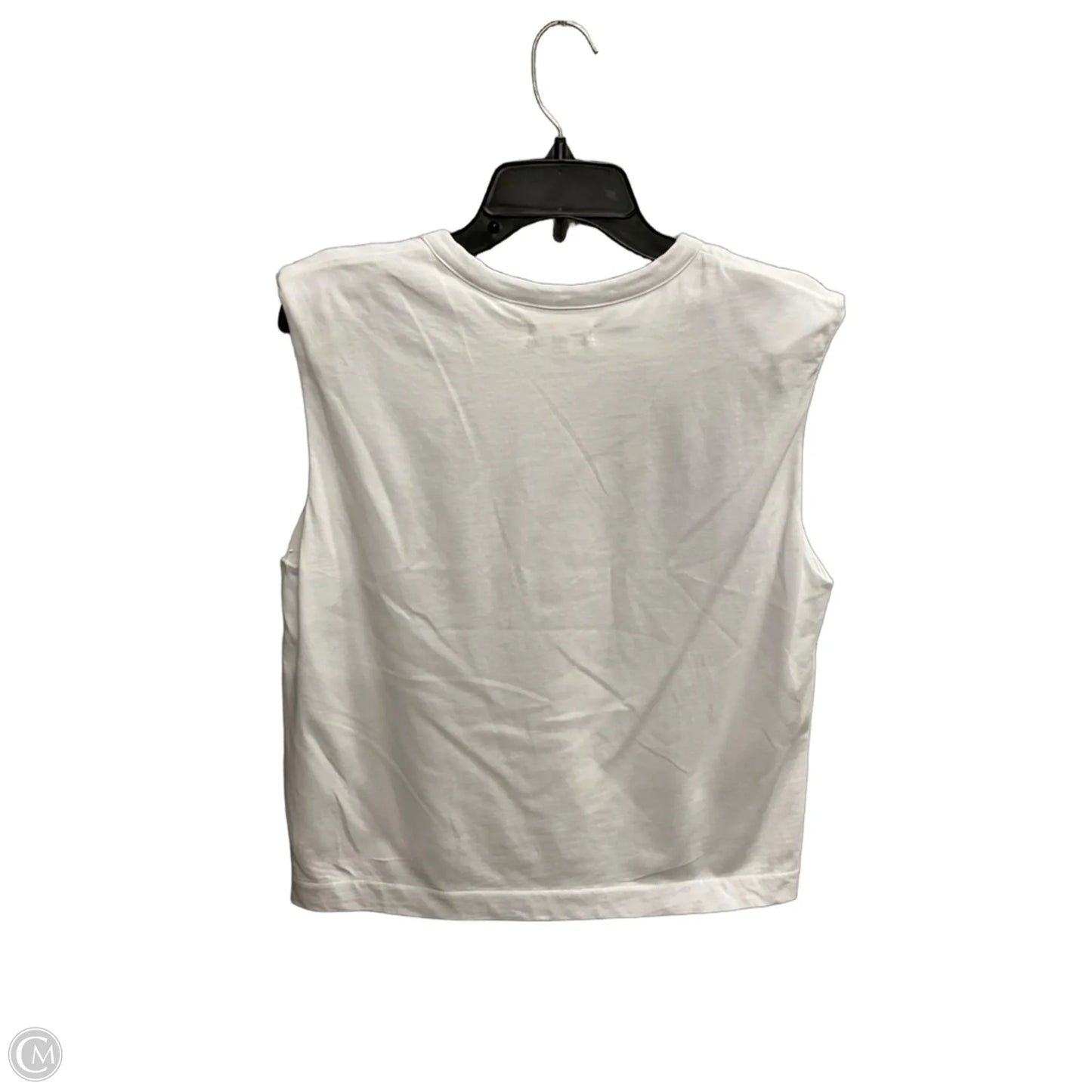 Top Short Sleeve Basic By Madewell In White, Size: S