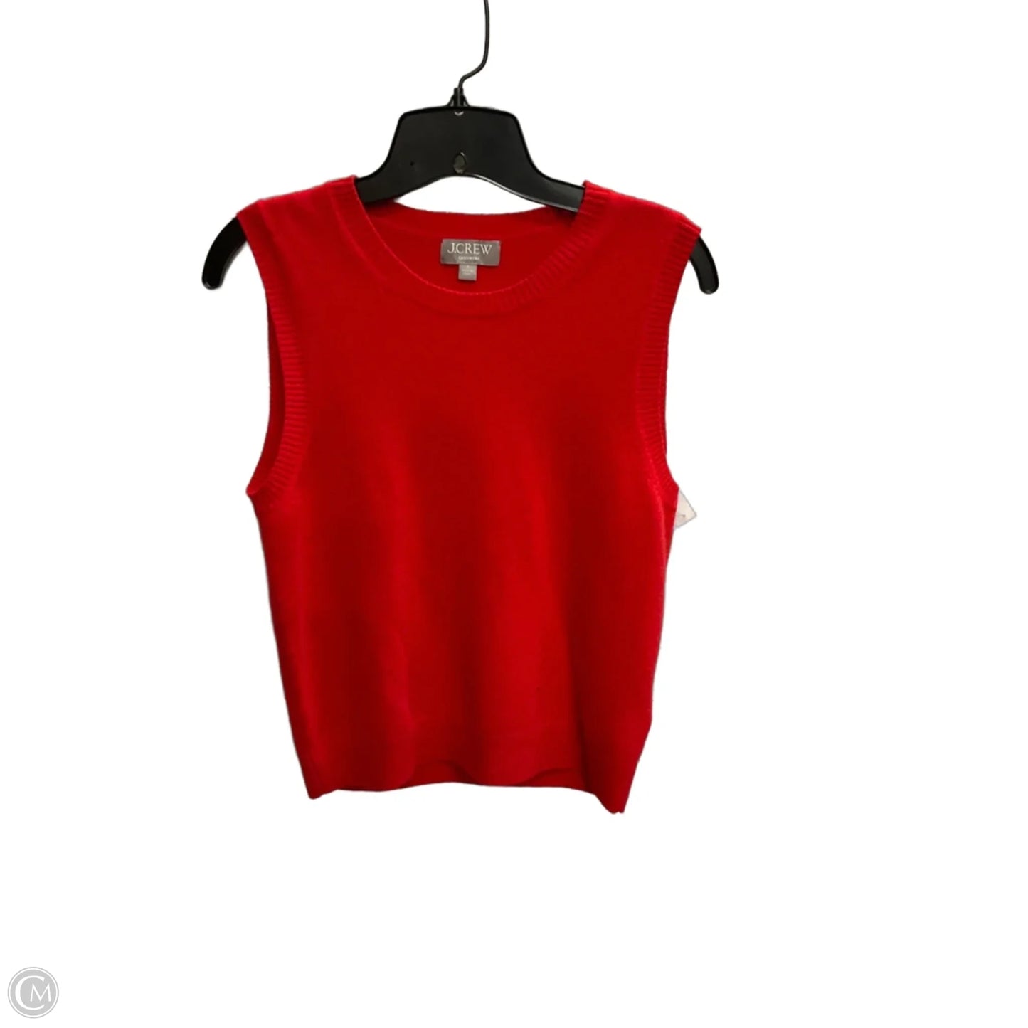 Top Sleeveless Basic By J. Crew In Red, Size: S