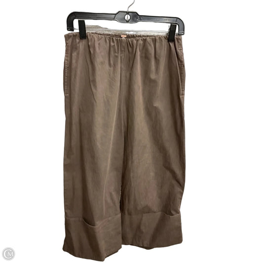 Capris By Free People In Brown, Size: Xs