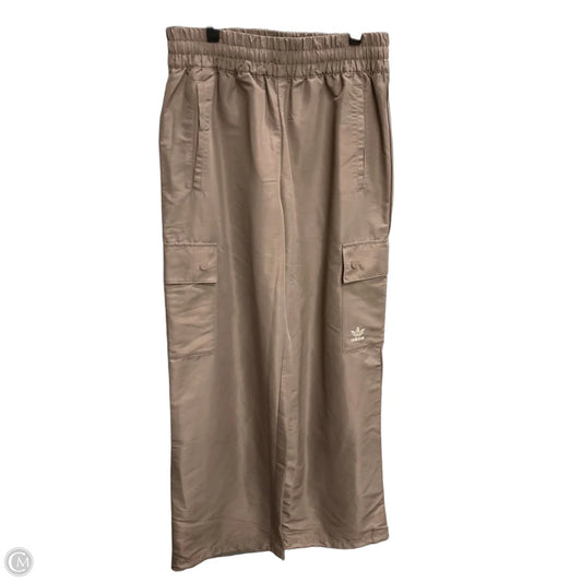 Athletic Pants By Adidas In Brown, Size: S
