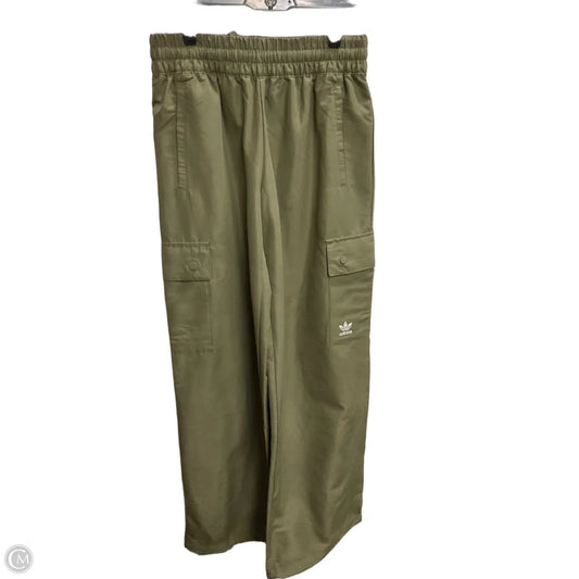 Athletic Pants By Adidas In Green, Size: S