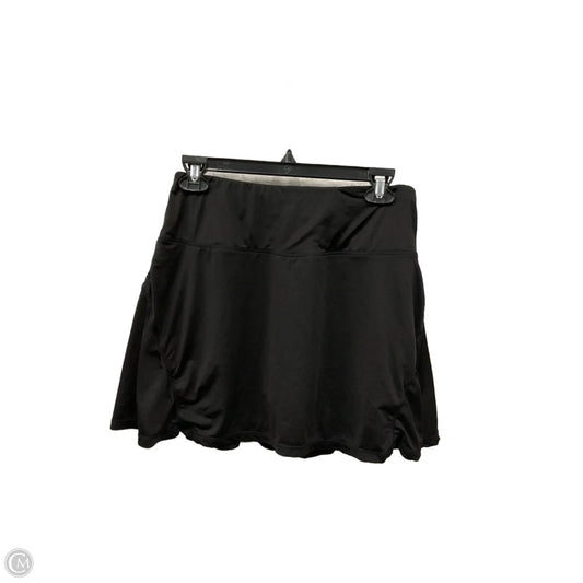Athletic Skirt By Clothes Mentor In Black, Size: L