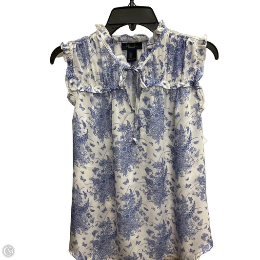 Top Short Sleeve By Rachel Zoe In Blue, Size: L