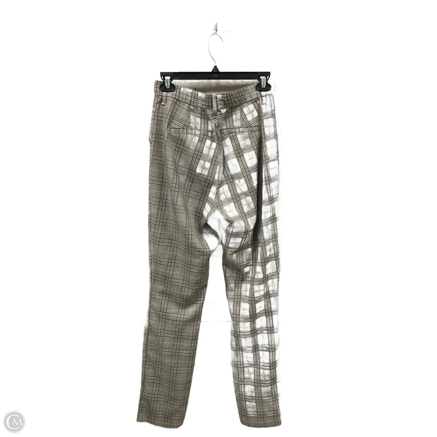 Pants Dress By Abercrombie And Fitch In Plaid Pattern, Size: 8