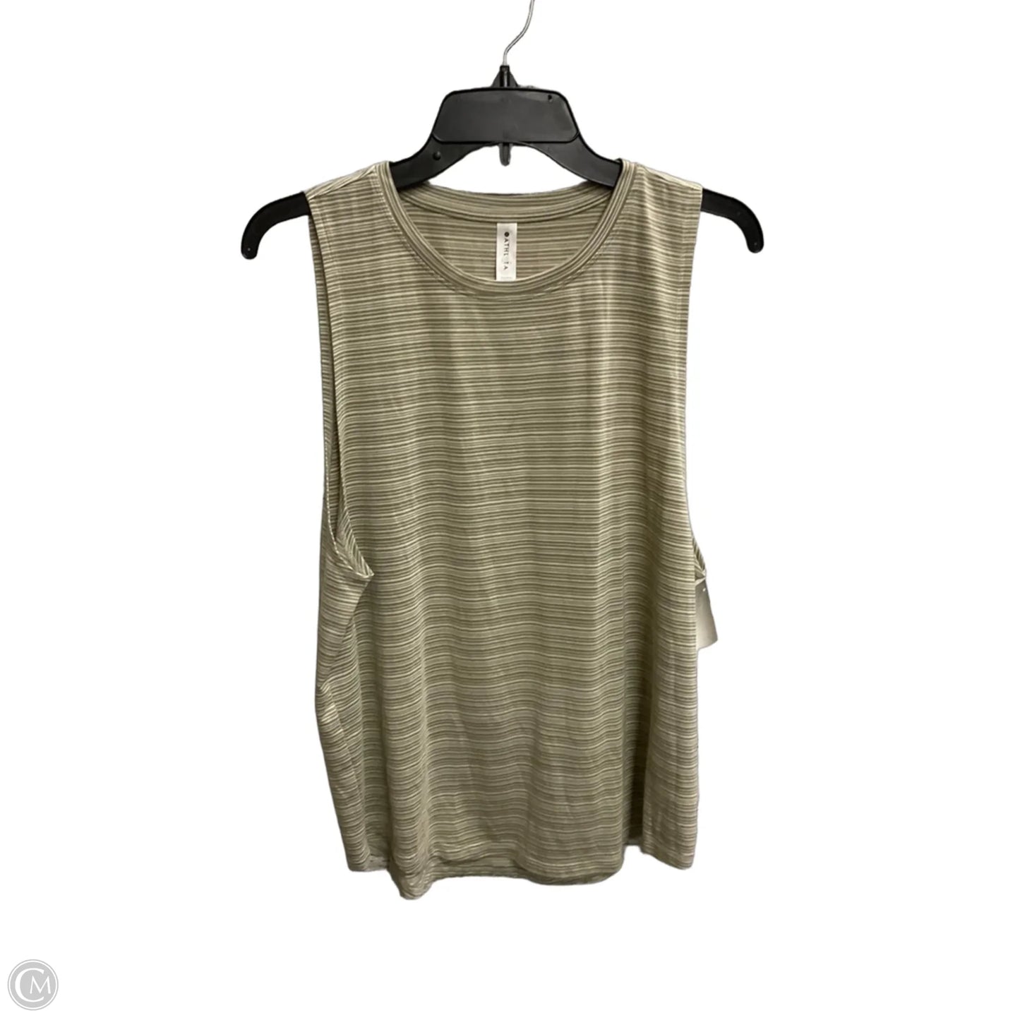 Athletic Tank Top By Athleta In Green, Size: L