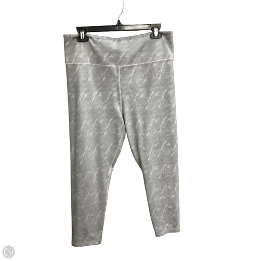 Athletic Leggings By Zyia In White, Size: Xl