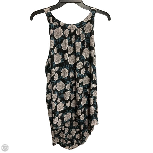 Top Sleeveless By Torrid In Floral Print, Size: 1x