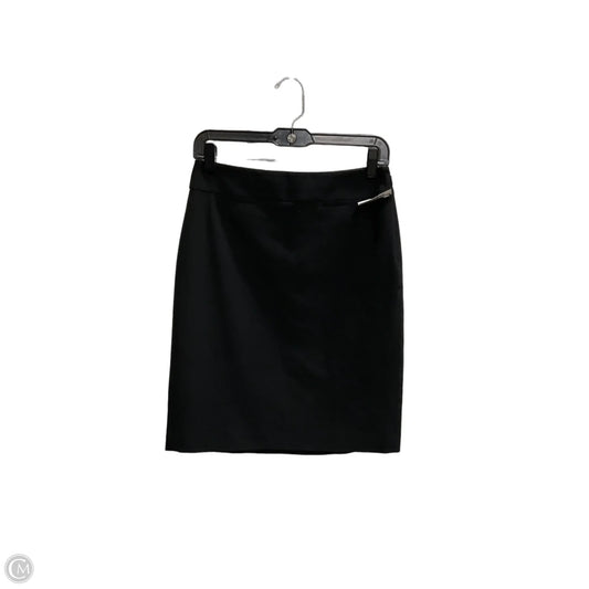 Skirt Midi By Banana Republic In Black, Size: 2p