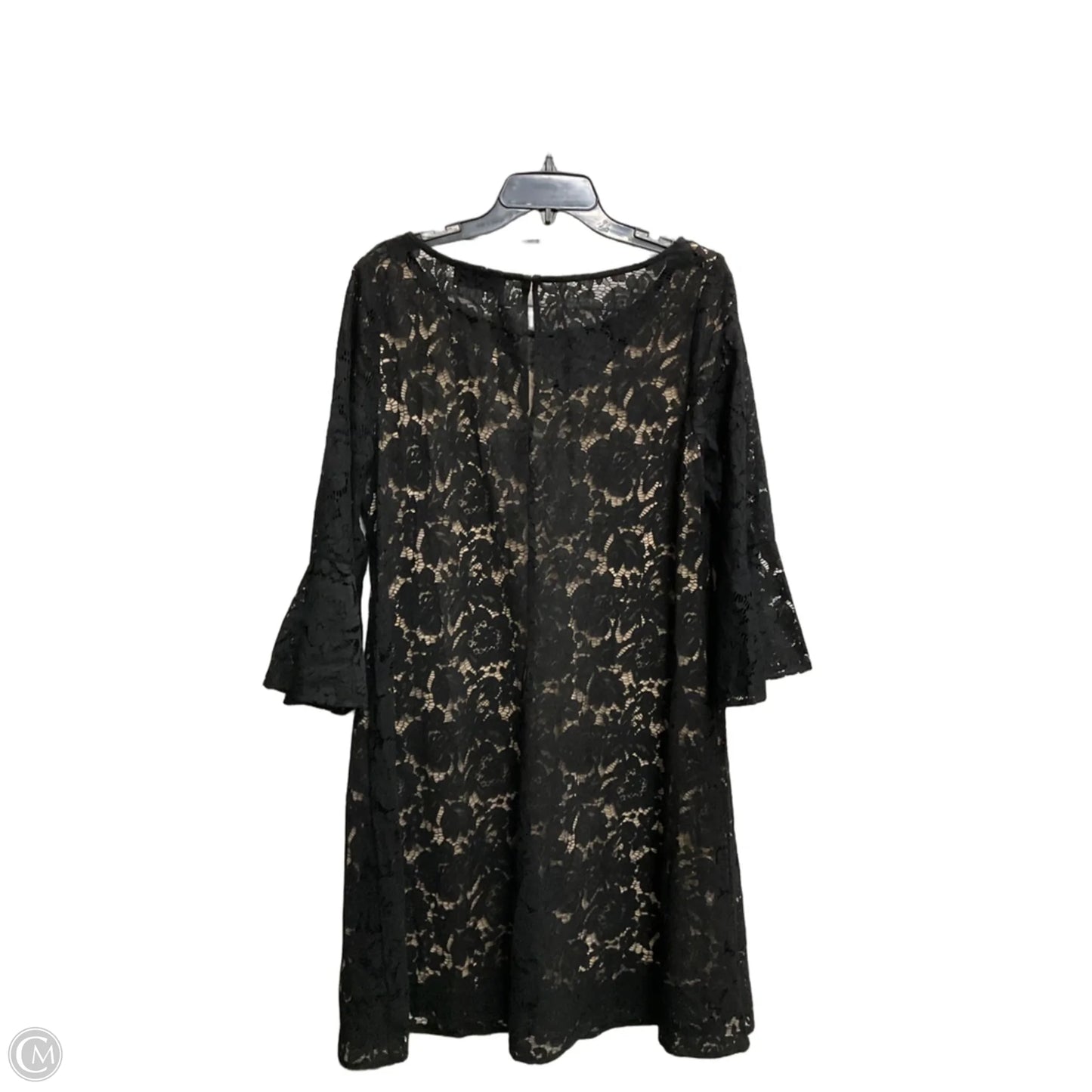 Dress Casual Midi By Lane Bryant In Black, Size: 14