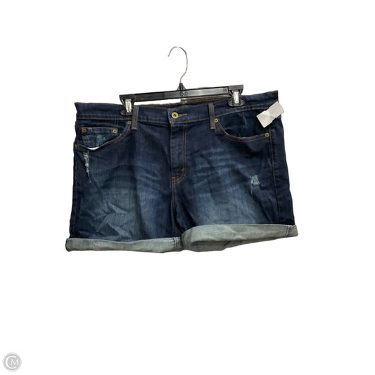 Shorts By Levis In Blue Denim, Size: 16