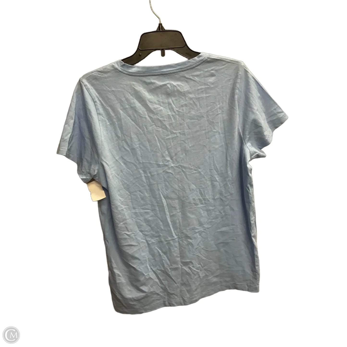 Top Short Sleeve Basic By J. Crew In Blue, Size: Xl