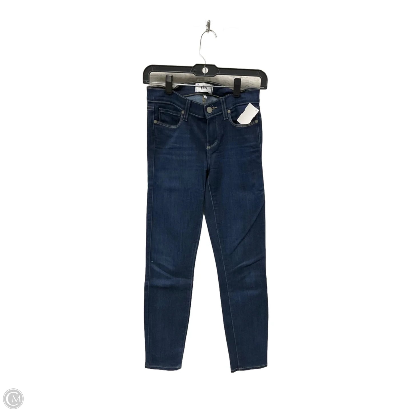 Jeans Skinny By Paige In Blue Denim, Size: 4