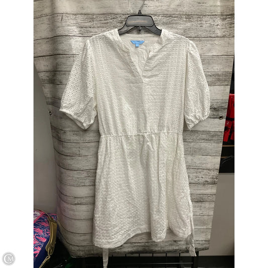 Dress Casual Midi By Draper James In White, Size: Xl