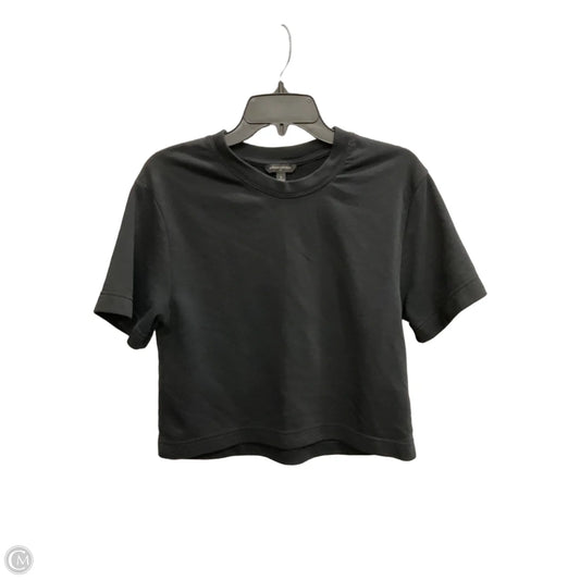 Top Short Sleeve Basic By Banana Republic In Black, Size: S