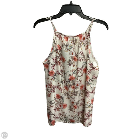 Top Sleeveless By Hawthorn In White, Size: S