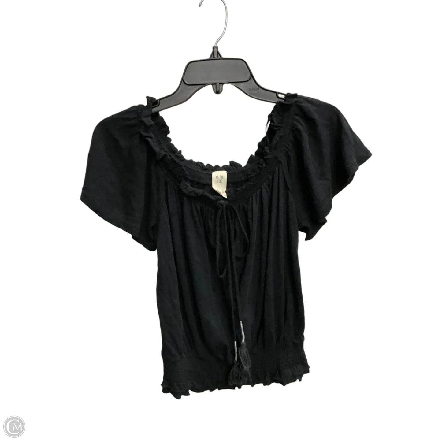 Top Short Sleeve By We The Free In Black, Size: Xs