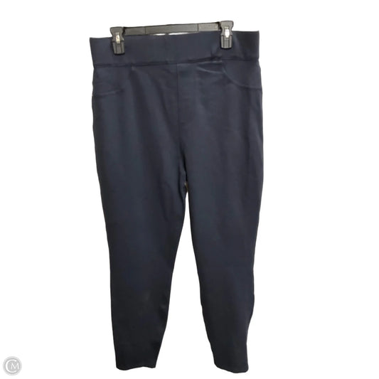 Pants Leggings By Spanx In Navy, Size: 1x