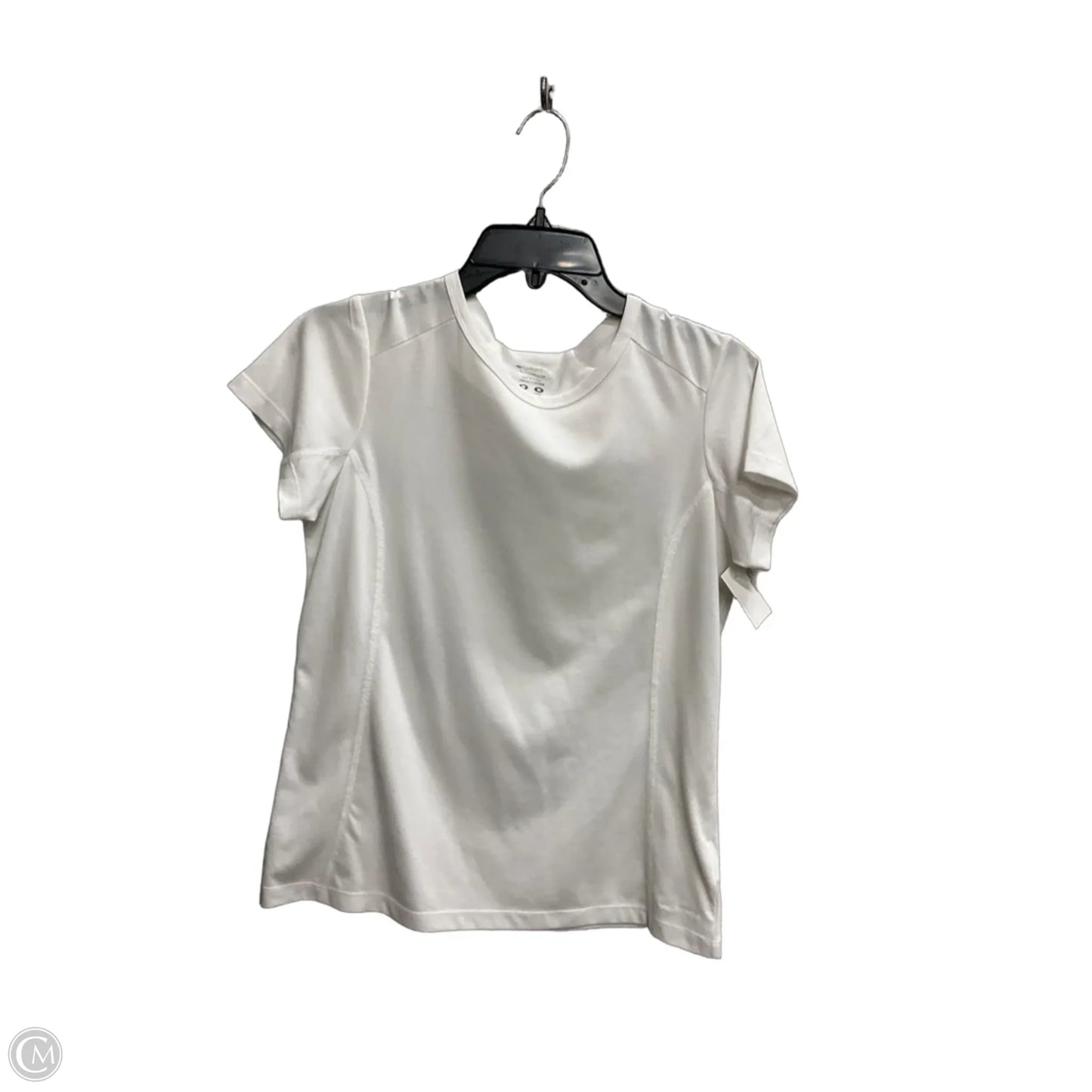 Top Short Sleeve By Columbia In White, Size: M