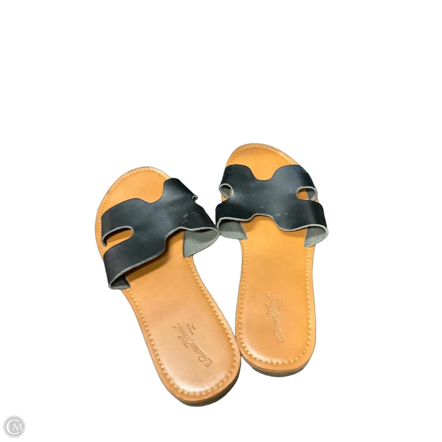 Sandals Flats By Universal Thread In Black, Size: 8