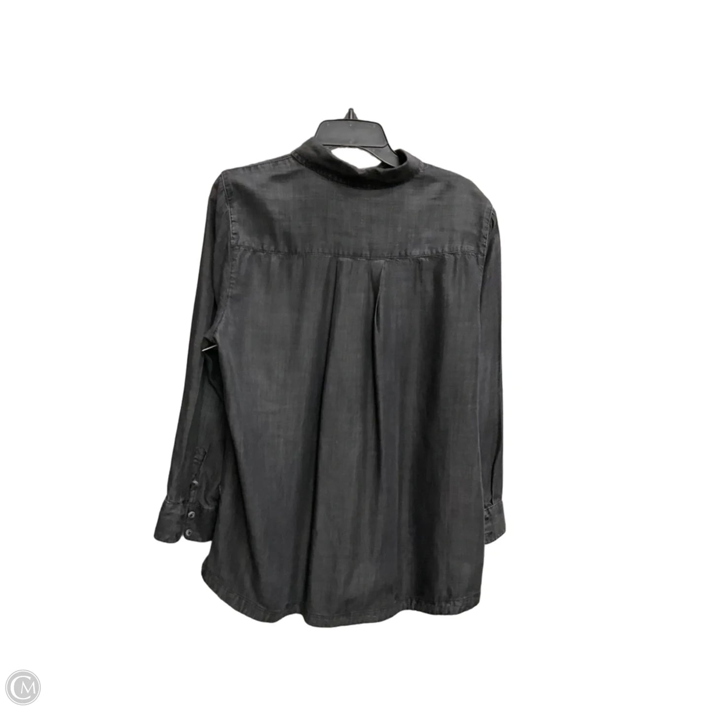 Blouse Long Sleeve By Chicos In Black, Size: 3x
