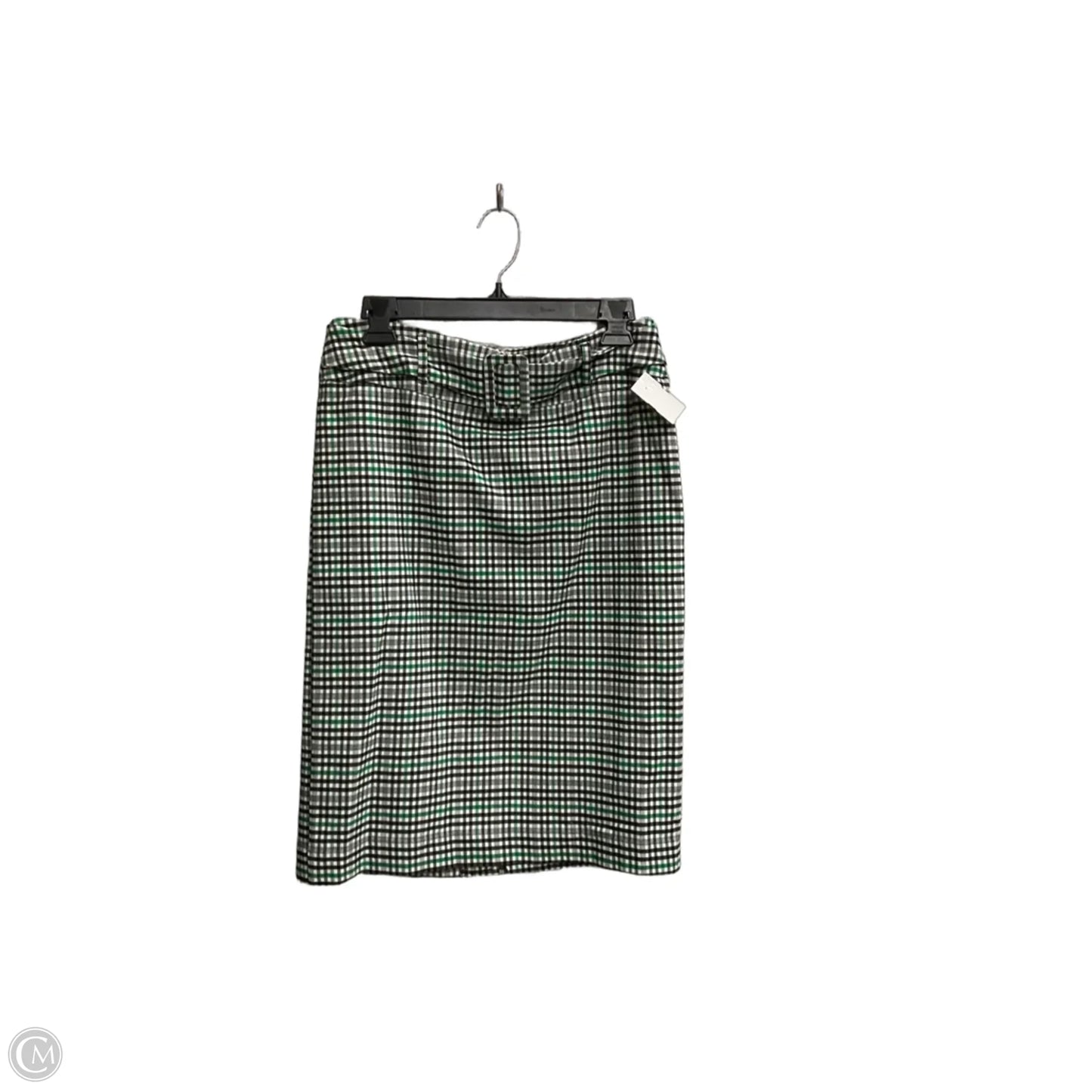 Skirt Midi By Cato In Checkered Pattern, Size: 10