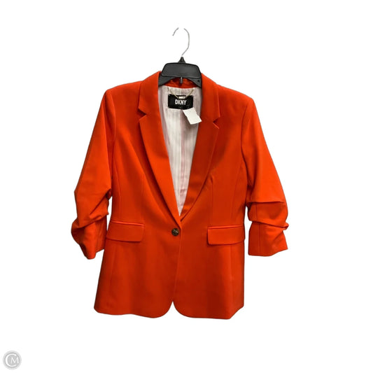 Blazer By Dkny In Orange, Size: S